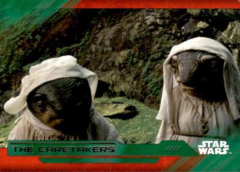 2017 Topps Star Wars: The Last Jedi - Green #99 The Caretakers Front