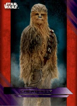 2017 Topps Star Wars: The Last Jedi - Purple #8 Chewbacca Front