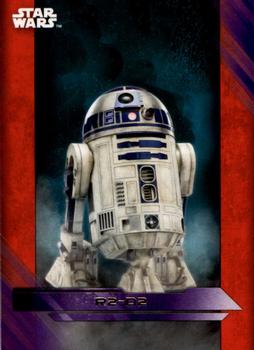 2017 Topps Star Wars: The Last Jedi - Purple #13 R2-D2 Front
