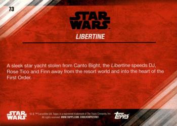 2017 Topps Star Wars: The Last Jedi - Purple #73 Libertine Back