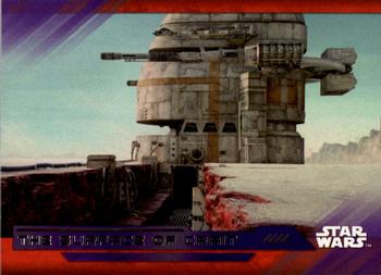 2017 Topps Star Wars: The Last Jedi - Purple #91 The Surface of Crait Front