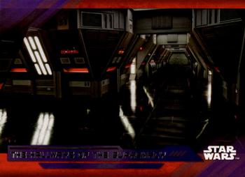 2017 Topps Star Wars: The Last Jedi - Purple #92 The Hallways of the Supremacy Front
