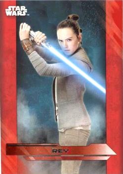 2017 Topps Star Wars: The Last Jedi - Red #1 Rey Front