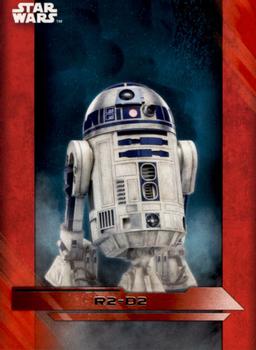 2017 Topps Star Wars: The Last Jedi - Red #13 R2-D2 Front