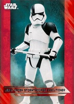 2017 Topps Star Wars: The Last Jedi - Red #21 First Order Stormtrooper Executioner Front