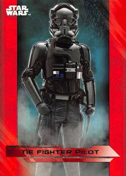 2017 Topps Star Wars: The Last Jedi - Red #23 TIE Fighter Pilot Front