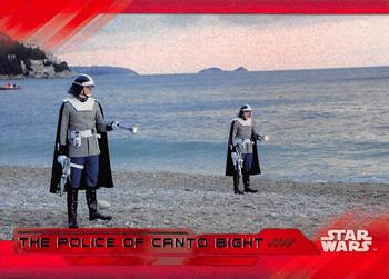 2017 Topps Star Wars: The Last Jedi - Red #78 The Police of Canto Bight Front
