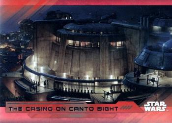 2017 Topps Star Wars: The Last Jedi - Red #98 The Casino on Canto Bight Front