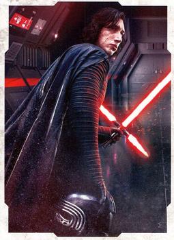 2017 Topps Star Wars: The Last Jedi - Character Portraits #CP-1 Kylo Ren Front