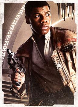 2017 Topps Star Wars: The Last Jedi - Character Portraits #CP-4 Finn Front