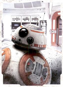 2017 Topps Star Wars: The Last Jedi - Character Portraits #CP-6 BB-8 Front
