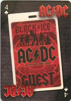 2016 Aquarius AC/DC #4C Black Ice Guest Pass Front