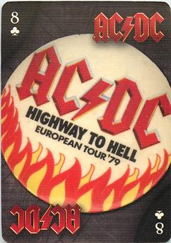 2016 Aquarius AC/DC #8C Highway to Hell Button Front