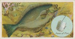 1910 Wills's Cigarettes Fish & Bait #38 Halibut Front