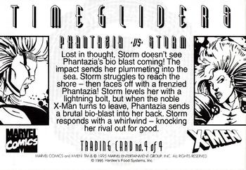 1995 Hardees X-Men Timegliders #4 Phantazia / Storm Back