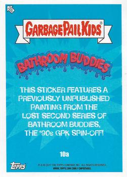 2017 GARBAGE PAIL KIDS BATTLE OF THE BANDS BATHROOM BUDDIES SET 6/6 CARDS 
