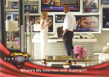2018 Cryptozoic Supergirl Season 1 #7 Where’s My Interview with Supergirl? Front