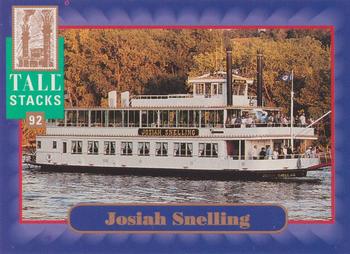 1992 Tall Stacks Special Collector's Edition #NNO Josiah Snelling Front