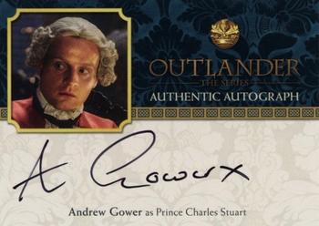 2017 Cryptozoic Outlander Season 2 - Autographs #AG Andrew Gower Front