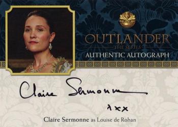 2017 Cryptozoic Outlander Season 2 - Autographs #CS Claire Sermonne Front