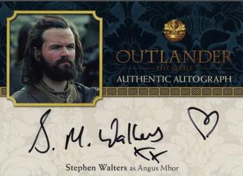 2017 Cryptozoic Outlander Season 2 - Autographs #SW Stephen Walters Front
