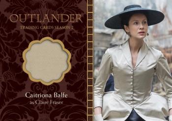 2017 Cryptozoic Outlander Season 2 - Wardrobes #M06 Caitriona Balfe Front