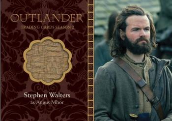 2017 Cryptozoic Outlander Season 2 - Wardrobes #M21 Stephen Walters Front
