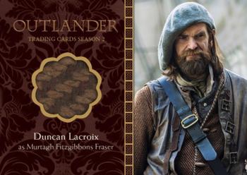 2017 Cryptozoic Outlander Season 2 - Wardrobes #M22 Duncan Lacroix Front
