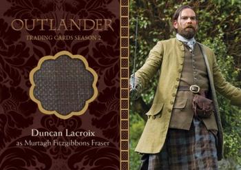 2017 Cryptozoic Outlander Season 2 - Wardrobes #M25 Duncan Lacroix Front