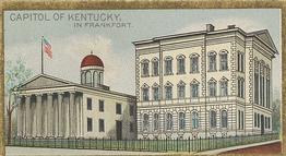 1889 Allen & Ginter General Government and State Capitol Buildings (N14) #NNO Kentucky Front