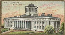 1889 Allen & Ginter General Government and State Capitol Buildings (N14) #NNO Ohio Front