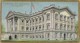 1889 Allen & Ginter General Government and State Capitol Buildings (N14) #NNO Oregon Front