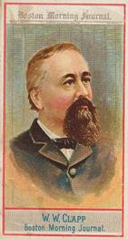 1887 Allen & Ginter American Editors (N1) #13 W.W. Clapp Front
