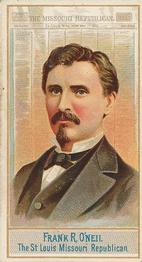 1887 Allen & Ginter American Editors (N1) #36 Frank R. O'neil Front