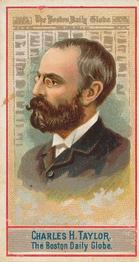 1887 Allen & Ginter American Editors (N1) #48 Charles H. Taylor Front