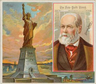 1887 Allen & Ginter American Editors (N35) #26 George R. Jones Front