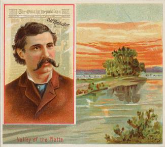 1887 Allen & Ginter American Editors (N35) #42 O.H. Rothaker Front
