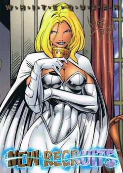 1997 Fleer/SkyBox X-Men '97 Timelines - New Recruits #8 White Queen Front
