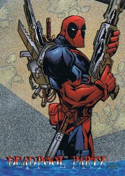 1997 Fleer/SkyBox X-Men '97 Timelines - Deadpool Party #1 Deadpool Front