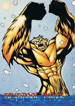 1997 Fleer/SkyBox X-Men '97 Timelines - Deadpool Party #3 Sasquatch Front