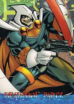 1997 Fleer/SkyBox X-Men '97 Timelines - Deadpool Party #5 Taskmaster Front