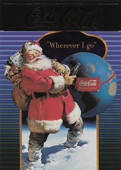 1995 Collect-A-Card Coca-Cola Collection Series 4 - Santa #S-39 1943: Wherever I go Front