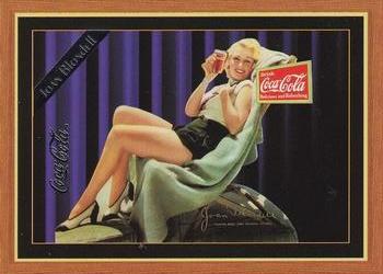 1995 Collect-A-Card Coca-Cola Collection Series 4 - Hollywood Celebrities #H-3 Joan Blondell Front