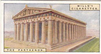 1926 Wills's Wonders of the Past #38 The Parthenon Front
