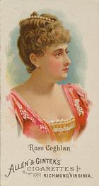 1888 Allen & Ginter World's Beauties (N26) #NNO Rose Coghlan Front