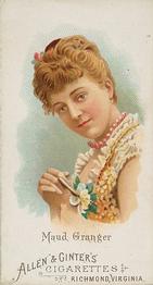 1888 Allen & Ginter World's Beauties (N26) #NNO Maud Granger Front