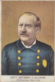 1888 D. Buchner & Co. Police Inspectors & Captains (N288) #NNO Anthony J. Allaire Front