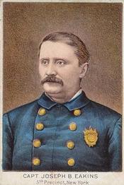 1888 D. Buchner & Co. Police Inspectors & Captains (N288) #NNO Joseph Eakins Front