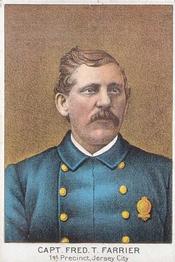 1888 D. Buchner & Co. Police Inspectors & Captains (N288) #NNO Fred Farrier Front