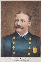 1888 D. Buchner & Co. Police Inspectors & Captains (N288) #NNO Donald Grant Front